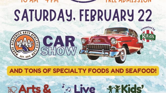 33rd Annual Orange Beach Seafood Festival and Car Show set for Feb. 22, 2025 at The Wharf!